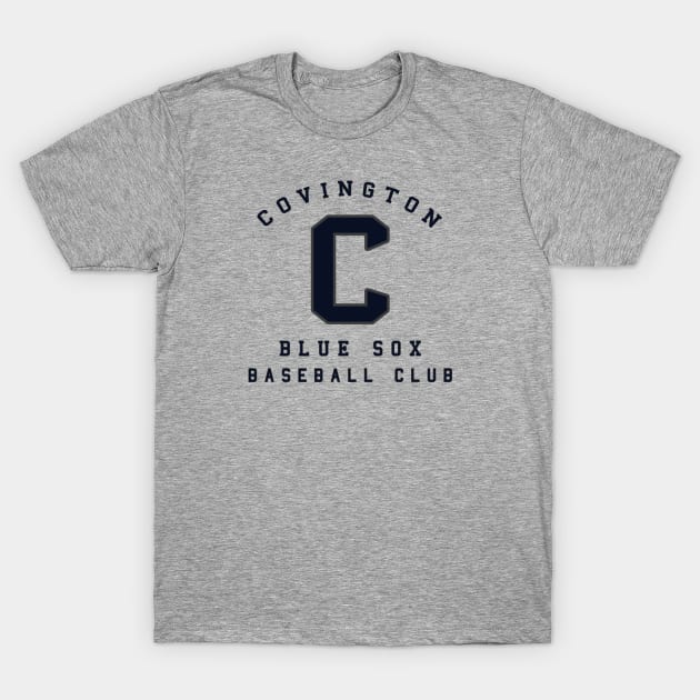 Covington Blue Sox Baseball Club T-Shirt by CamMillerFilms